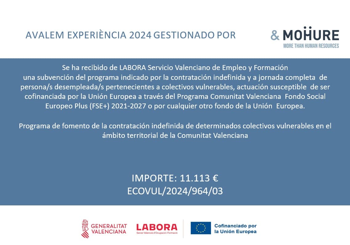 SUBENCIONES LABORA