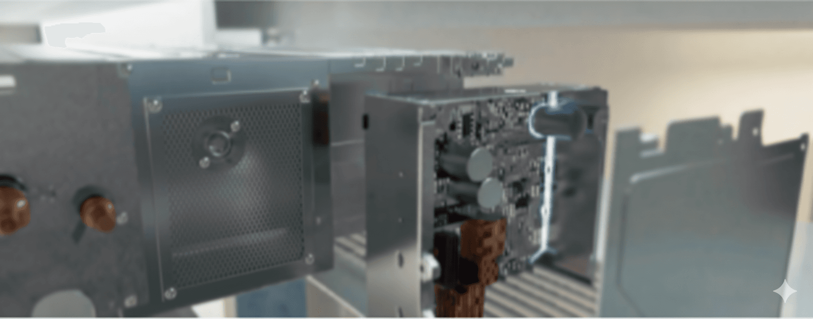 Caja de control desmontable CONDUCTOS